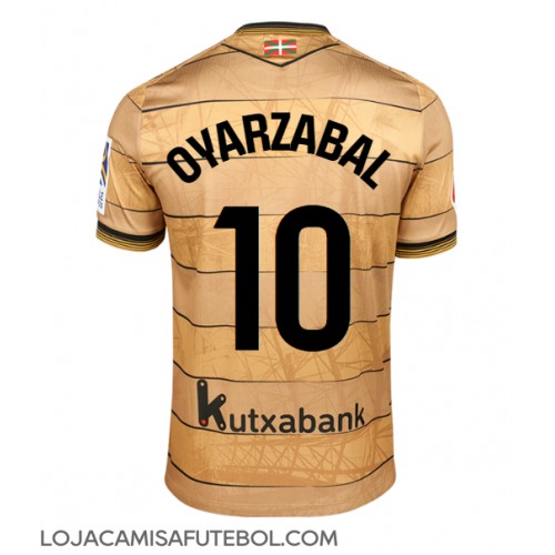 Camisa de Futebol Real Sociedad Mikel Oyarzabal #10 Equipamento Secundário 2024-25 Manga Curta